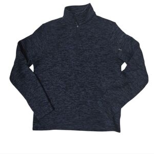 Lands End Men's Oeko-Tex  Quarter-Zip Pullover Size M